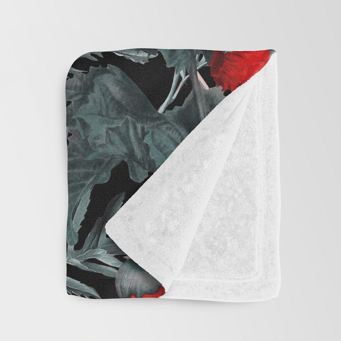Poppy Garden Throw Blanket Gallery Image 3