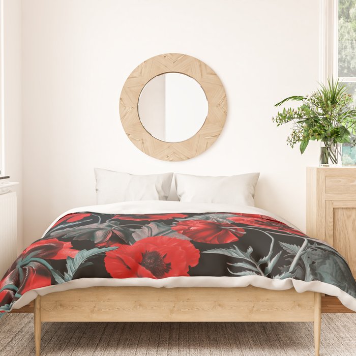 Poppy Garden Duvet Cover Gallery Image 3