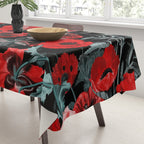 Poppy Garden Tablecloth Gallery Image 3