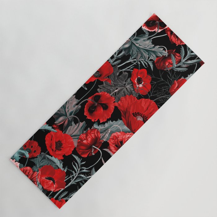 Poppy Garden Yoga Mat Gallery Image 1