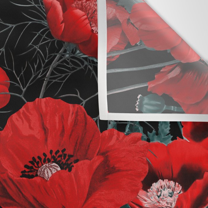 Poppy Garden Wall Tapestry Gallery Image 3