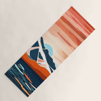 Retro Ocean Sunset Yoga Mat Gallery Image 1