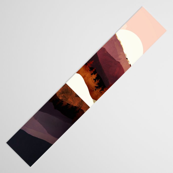 Rose Mountain Reflection Table Runner Gallery Image 3