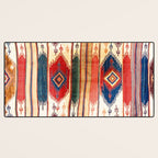 Aksaray Antique Cappadocian Turkish Kilim Print Desk Mat Gallery Image 3