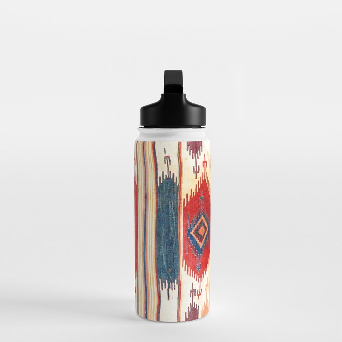 Aksaray Antique Cappadocian Turkish Kilim Print Water Bottle Gallery Image 3