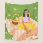 Picnic Wall Tapestry Gallery Image 4