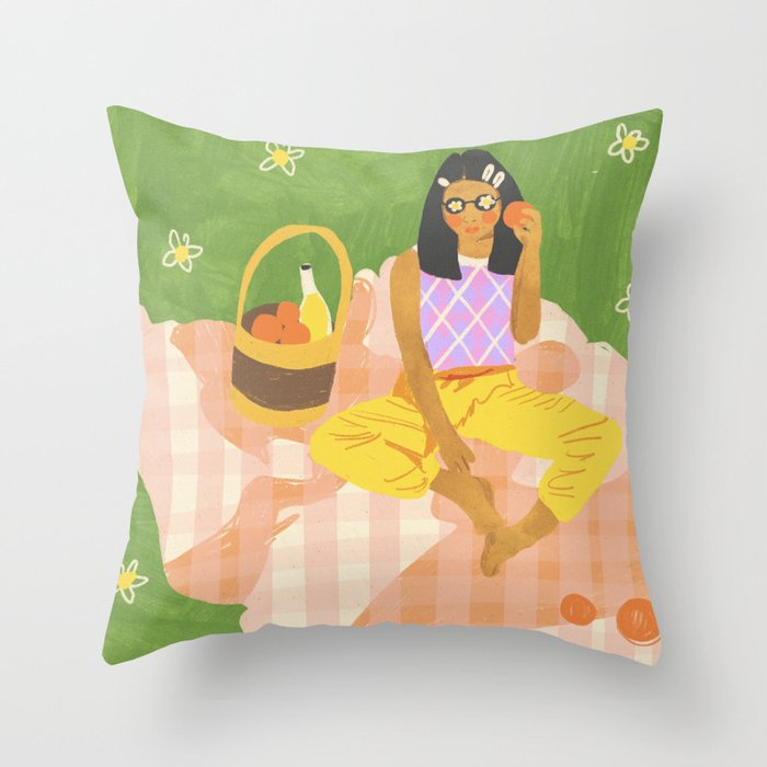 Picnic Throw Pillow Gallery Image 6