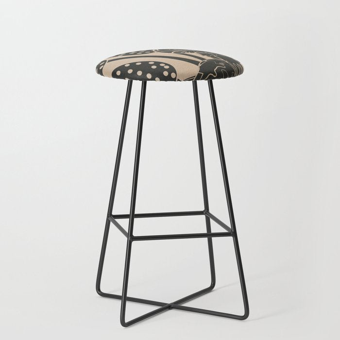 Abstract Mushrooms 6 Stool Gallery Image 1