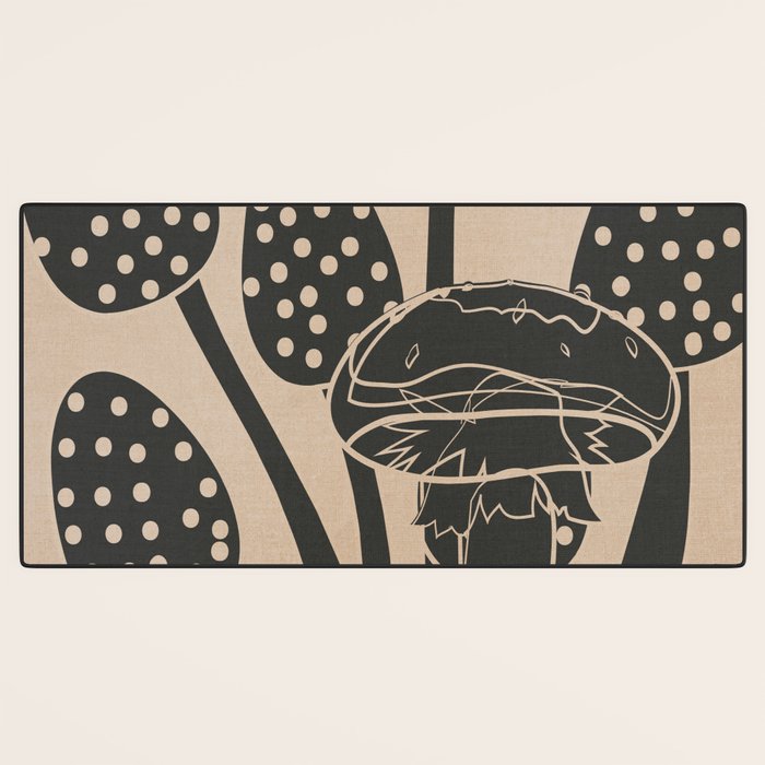 Abstract Mushrooms 6 Desk Mat Gallery Image 3