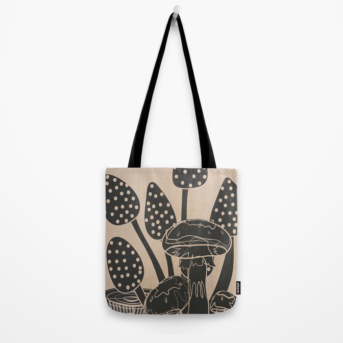 Abstract Mushrooms 6 Tote Bag Gallery Image 2