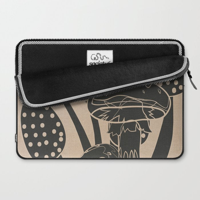 Abstract Mushrooms 6 Laptop Sleeve Gallery Image 2