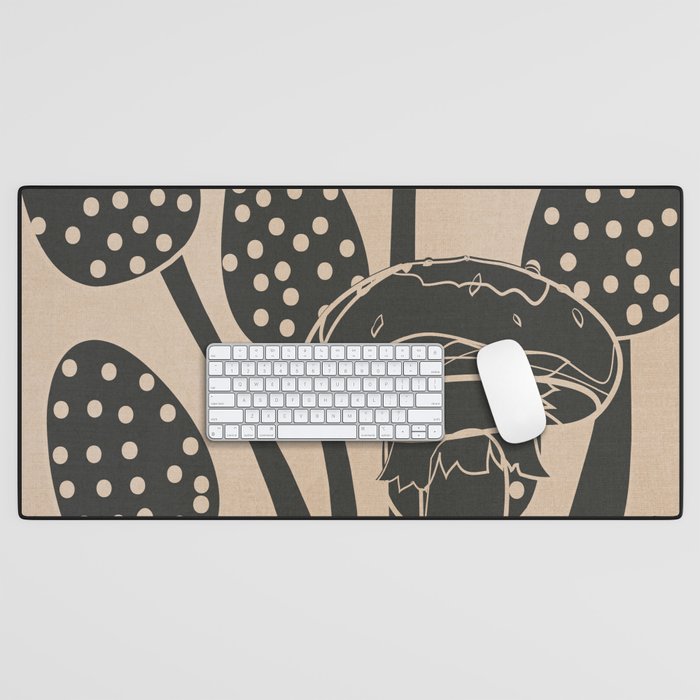 Abstract Mushrooms 6 Desk Mat Gallery Image 1