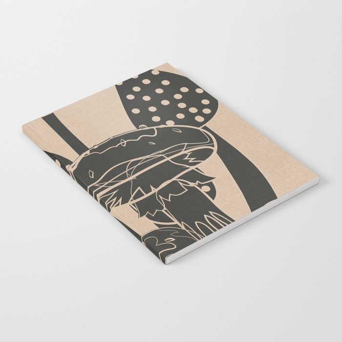 Abstract Mushrooms 6 Notebook Gallery Image 1