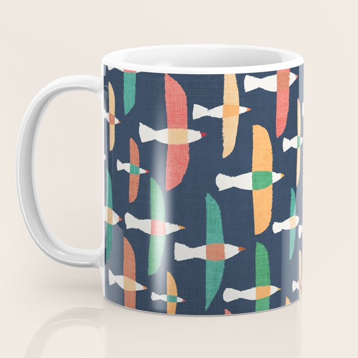 Vintage seagull Coffee Mug Gallery Image 3