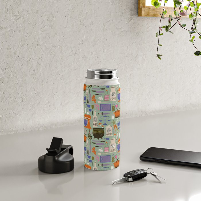 Kitchen Witch Water Bottle Gallery Image 4