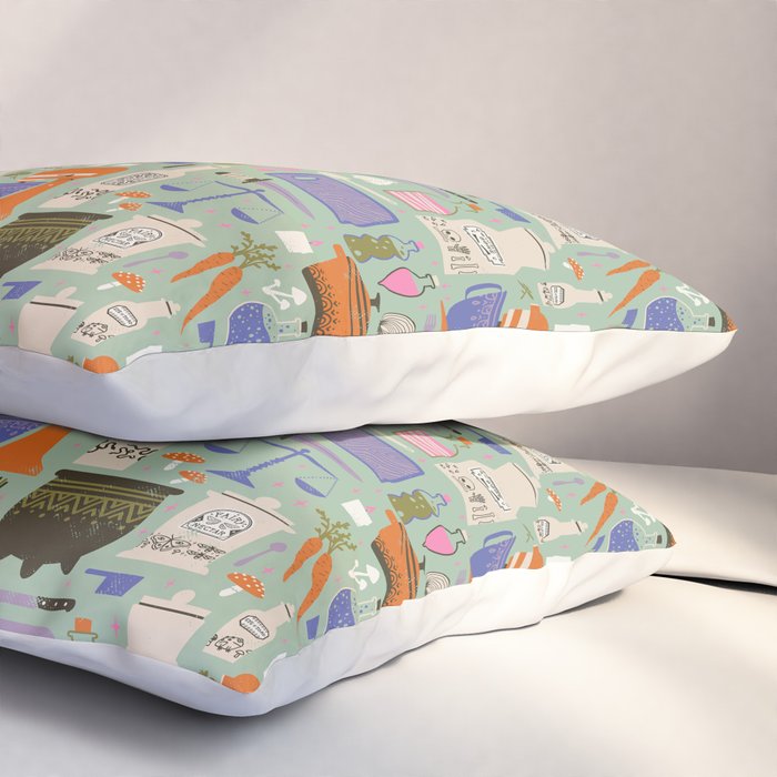 Kitchen Witch Pillow Sham Gallery Image 3