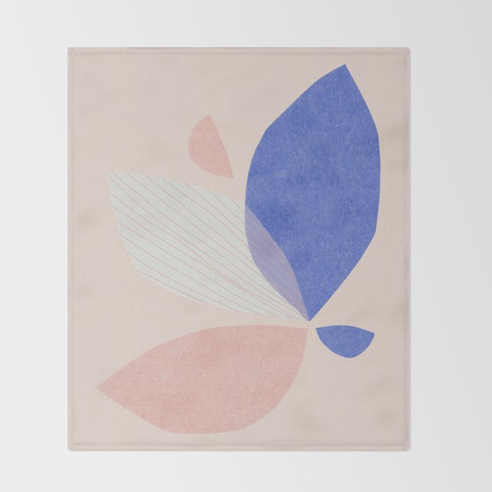 Petals #2 Throw Blanket Gallery Image 2