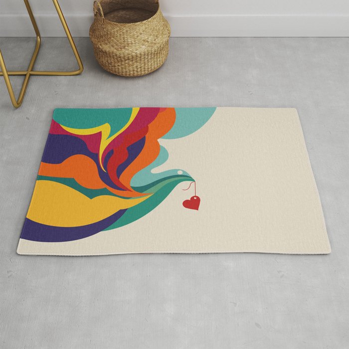 Love Message Rug Gallery Image 1