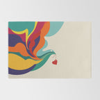 Love Message Rug Gallery Image 2
