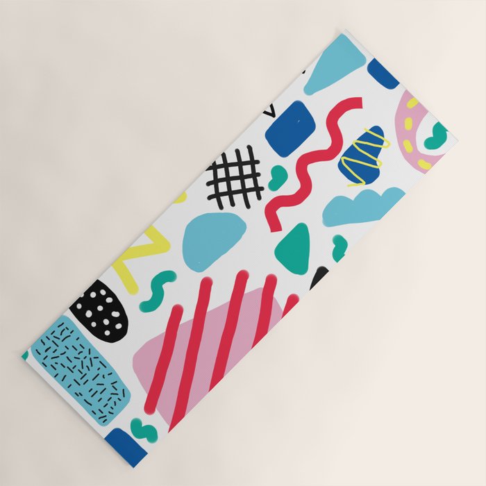 Memphis Pop Yoga Mat Gallery Image 1