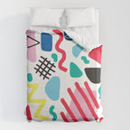 Memphis Pop Duvet Cover Gallery Image 6