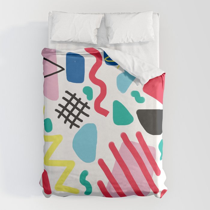 Memphis Pop Duvet Cover Gallery Image 6