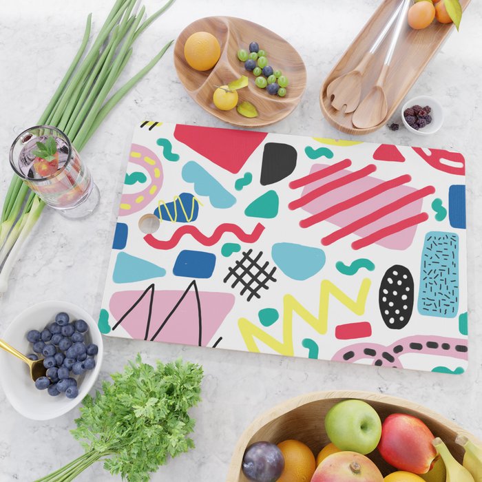 Memphis Pop Cutting Board Gallery Image 2