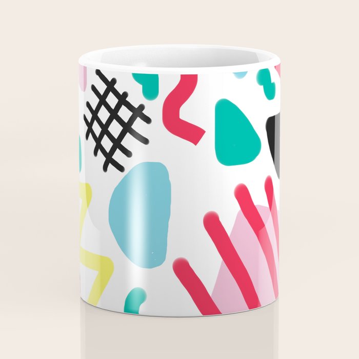 Memphis Pop Coffee Mug Gallery Image 4