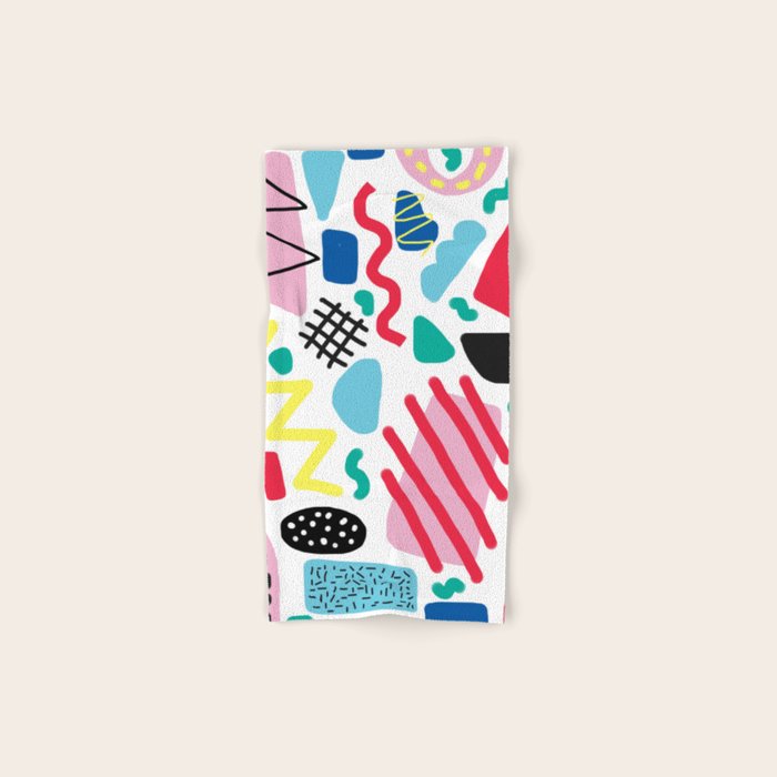 Memphis Pop Bath Towel Gallery Image 1