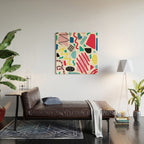 Memphis Pop Wood Wall Art Gallery Image 2