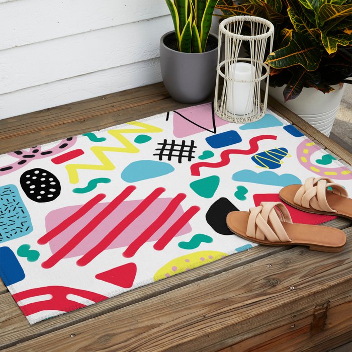 Memphis Pop Outdoor Rug Gallery Image 2