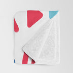 Memphis Pop Throw Blanket Gallery Image 3