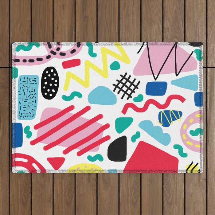 Memphis Pop Outdoor Rug Gallery Image 1