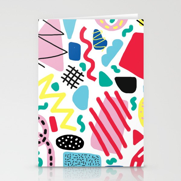 Memphis Pop Stationery Card Gallery Image 2