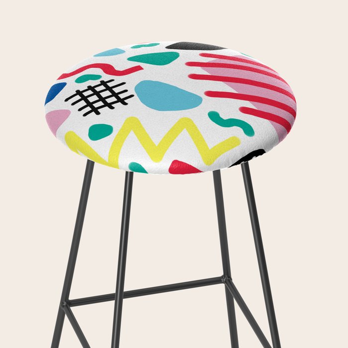 Memphis Pop Stool Gallery Image 2
