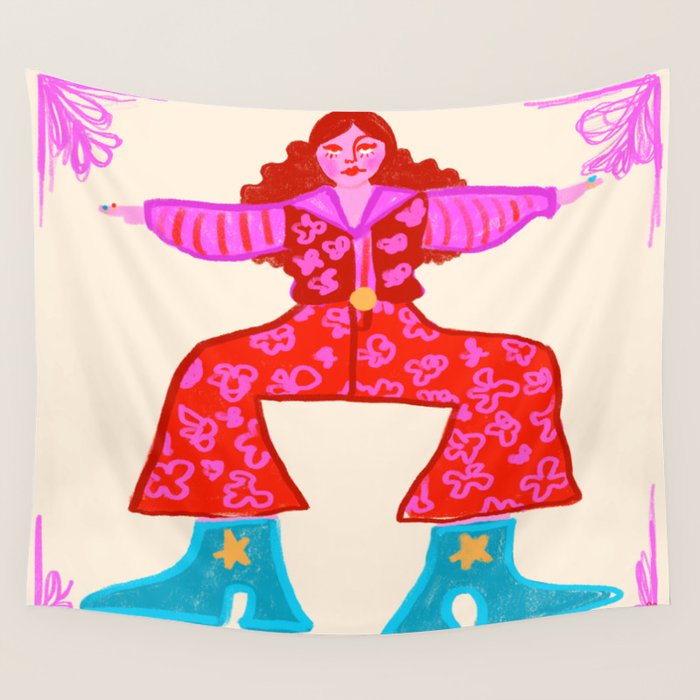 Dancing Queen Wall Tapestry Gallery Image 4