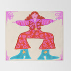 Dancing Queen Throw Blanket Gallery Image 2