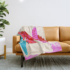 Dancing Queen Throw Blanket Gallery Image 1