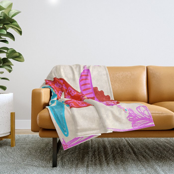 Dancing Queen Throw Blanket Gallery Image 1