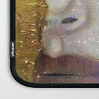 Freya's Tears - Starry Night (Golden Tears) portrait painting by Gustav Klimt Laptop Sleeve Gallery Image 3