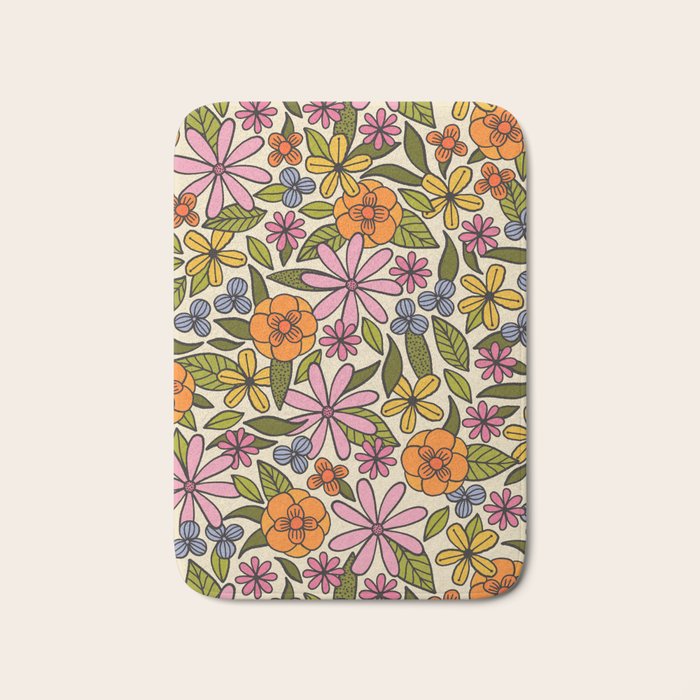 Summer Garden #11 Bath Mat Gallery Image 1
