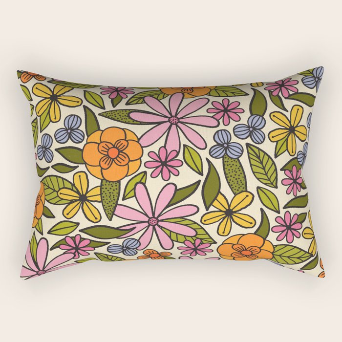 Summer Garden #11 Rectangular Pillow Gallery Image 1