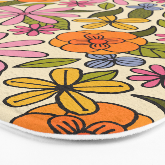 Summer Garden #11 Bath Mat Gallery Image 3