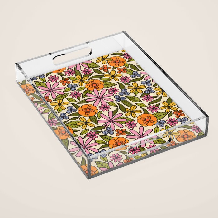 Summer Garden #11 Acrylic Tray Gallery Image 1