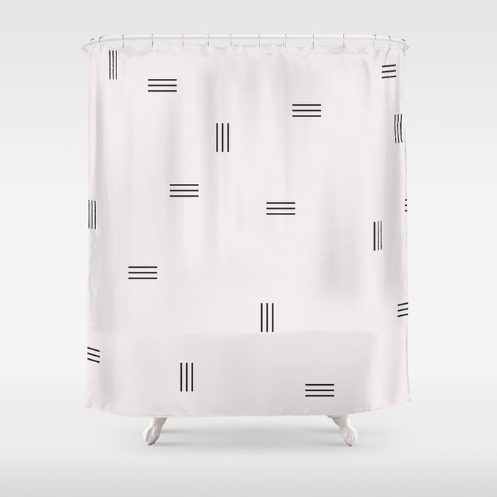 stripe Shower Curtain Gallery Image 1