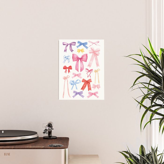Cute Bows & Ribbons Poster Gallery Image 2