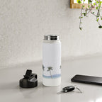 Palm trees 6 Water Bottle Gallery Image 4