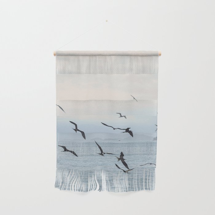 Flock of Birds at Sunset Wall Hanging Gallery Image 1