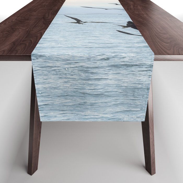 Flock of Birds at Sunset Table Runner Gallery Image 1