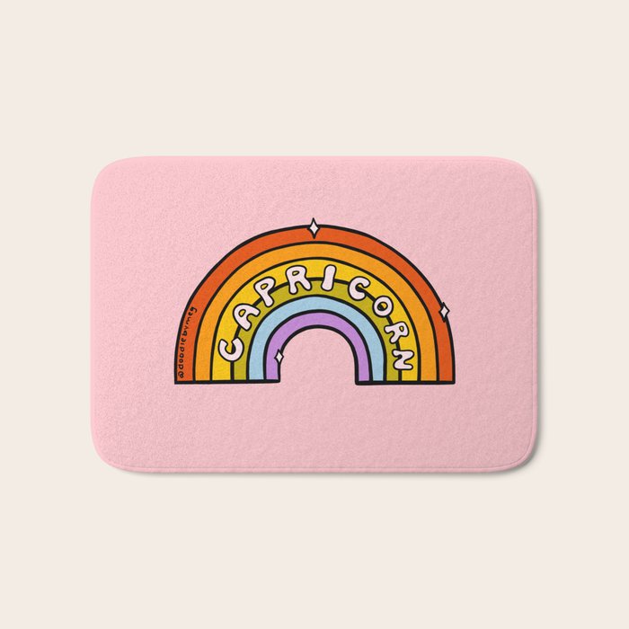 Capricorn Rainbow Bath Mat Gallery Image 1
